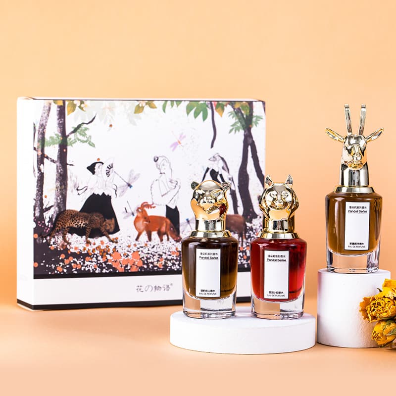High-End Perfume Set for Men And Women in Gift Box Floral Aromas Normal Specification Long Lasting Fragrance by Huazhuo Story