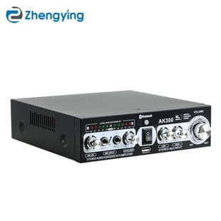 New AK-300 Cross-Border Hot Selling High Power Bluetooth Amplifier Home KTV Audio Speaker Amplifier