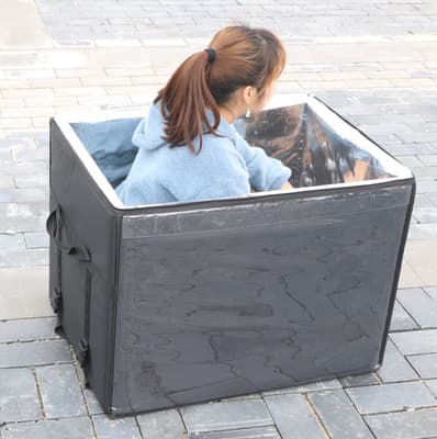 Large 288L Delivery Box Thermal Insulation Foam Meal Delivery Box Refrigeration Transport Case Lunch Box Transportation Case