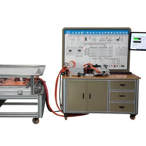 BYD Qin EV Power Battery Management System Training Bench - Automotive Teaching Equipment