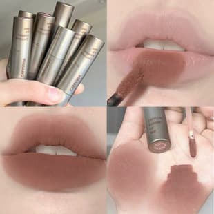 Cappuvini Concentrated Lip Gloss Matte Lip Gloss Affordable Student Women Velvet Domestic Cosmetics Nude Color Lipstick