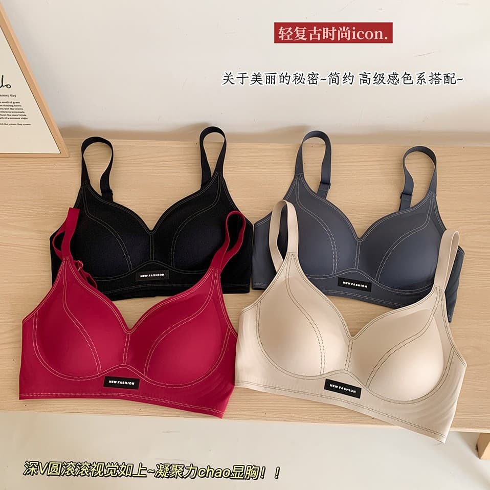Original High-Quality Push-up and Lift Seamless Bra for Small Bust, Side Boob Control, Zodiac Year, Sports Bra, Thin