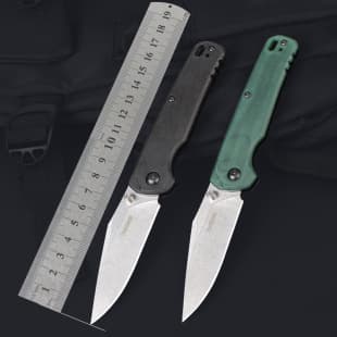Outdoor Folding Knife Camping Hiking Knife Aluminum Handle Folding Knife Multi-Purpose Fruit Knife Utility Knife Drop Shipping