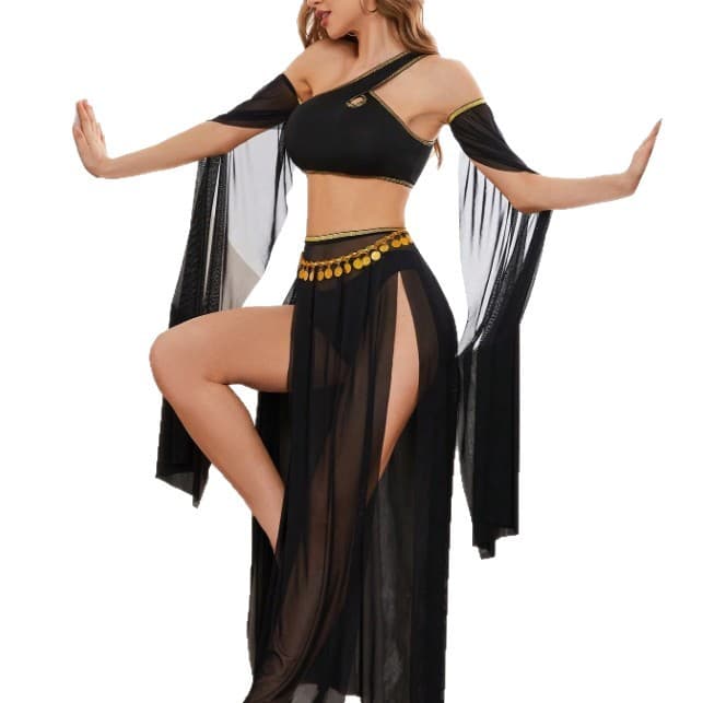 Cross-Border Western Dance Sexy Belly Dance Costume Egyptian Exotic Outfit Lingerie Women's Indian Foreign Trade
