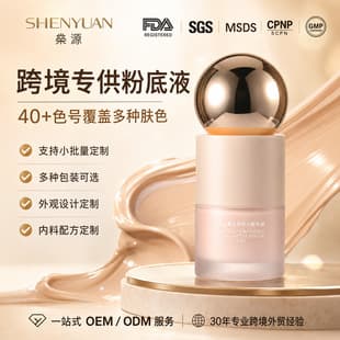 Cross-Border Foundation Custom Amazon Hot Product Foundation Cream Long-Lasting Non-Smudge Moisturizing BB Cream Concealing Hydrating Foundation