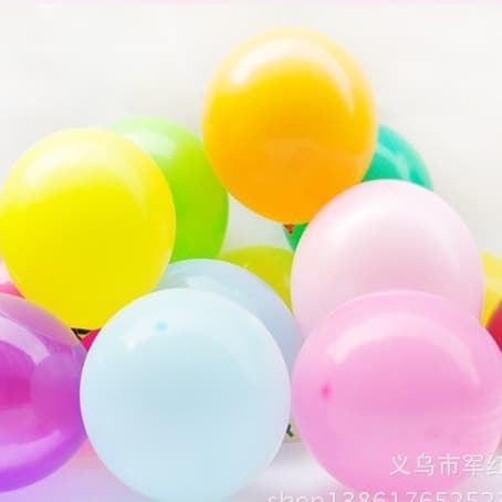 10-inch 2.2g Matte Latex Transparent Balloons Wedding Birthday Party Matte Balloon Set Balloons