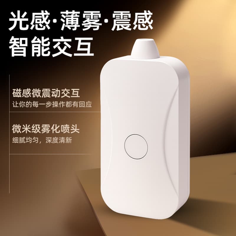 Nano-level Molecular Atomizer for Oral Inhalation to Refresh and Aid Oral Freshness, Portable Universal Device
