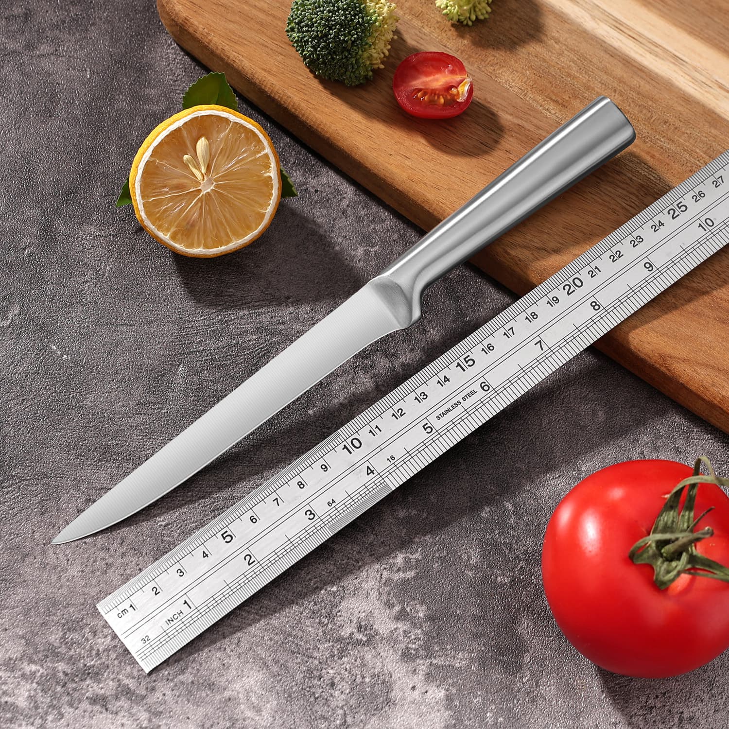 In Stock Chef Knife Stainless Steel Kitchen Knife Household Vegetable Knife Fruit Knife Boning Knife Multi-purpose