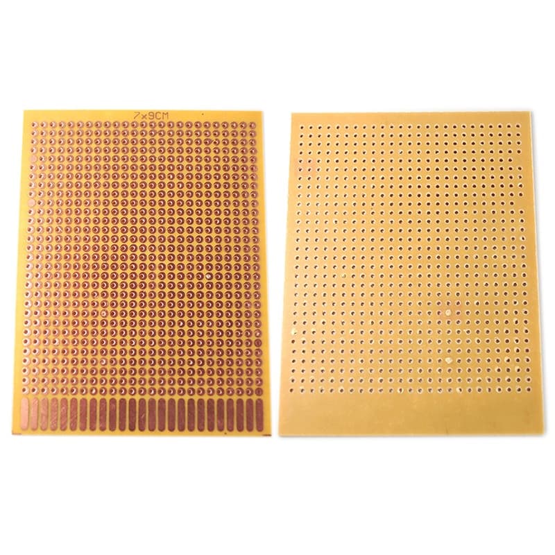 Economical Bakelite Perfboard 7*9cm Experimental PCB Circuit Board (2 pcs)