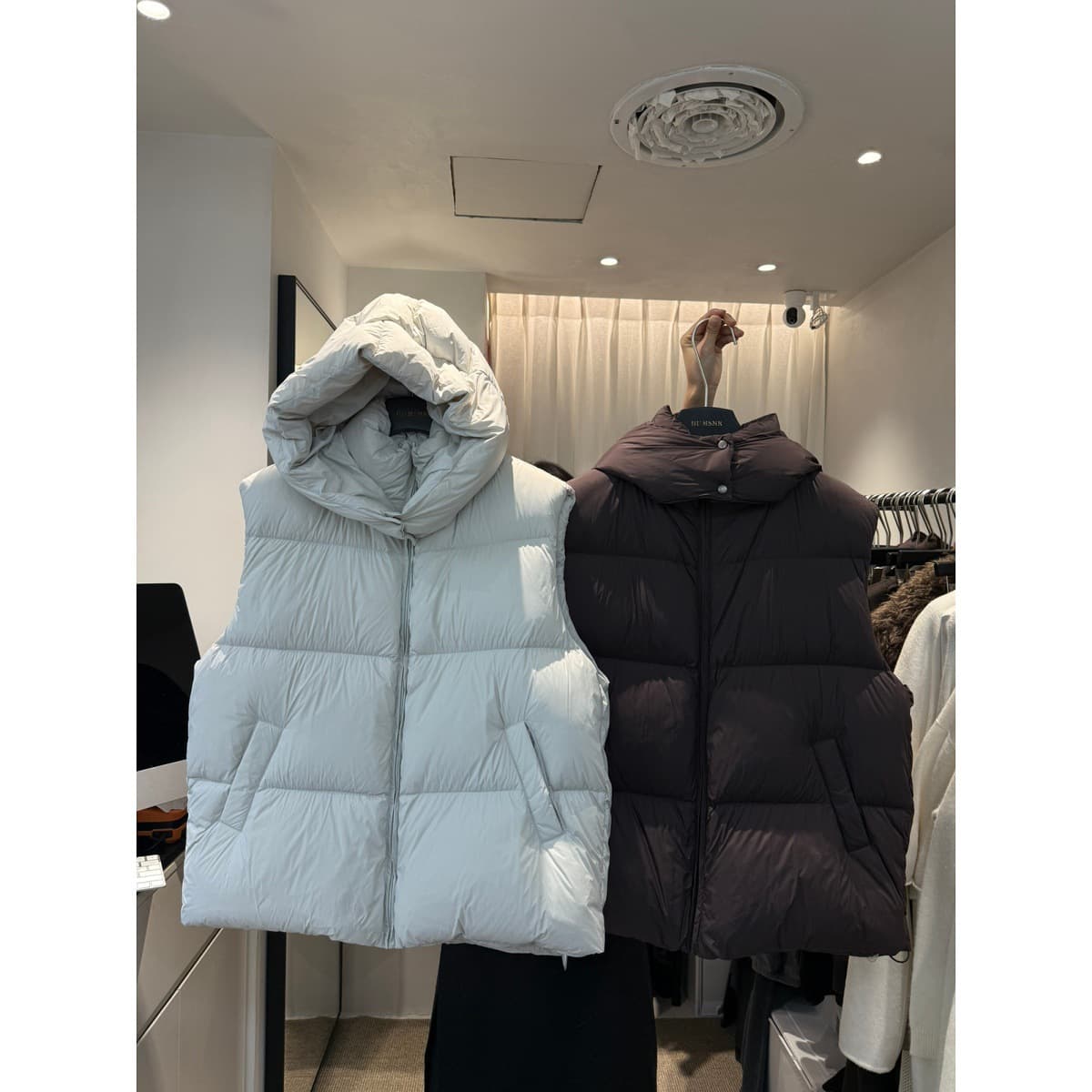 Guangzhou Shisanhang Genuine Winter New Fashion Stand Collar Versatile Slimming Detachable Hood Down Vest Coat
