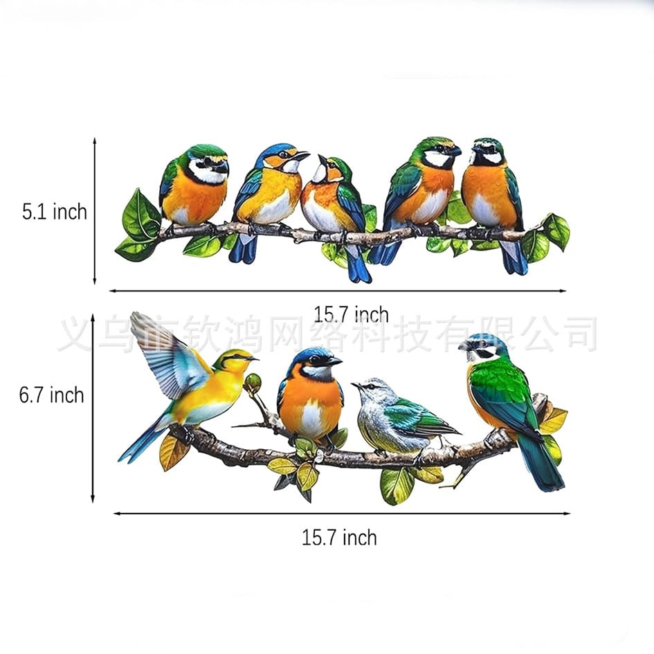Metal Bird Outdoor Wall Art Decoration Hummingbird Wall Silhouette Art Bird Wall Sculpture on a Branch