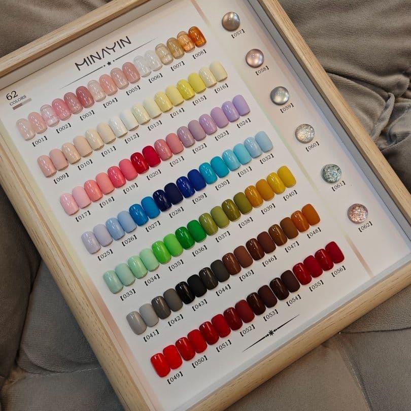 Mingyixi Eya 62-color nail polish nail polish gel nail salon opens a store to attract customers nail polish gel phototherapy gel no-wash shaping