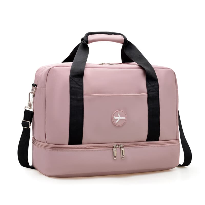 Travel bag, men's fitness bag, luggage bag, boarding bag, independent shoe compartment, lightweight travel bag