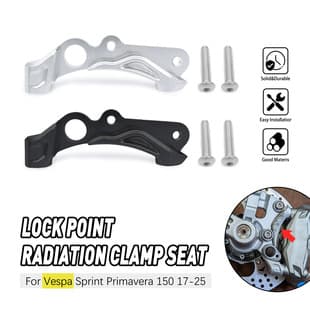 Brembo Radial Caliper Adapter for Piaggio Vespa Primavera Sprint 150 M50 M40 100mm Mounting Points