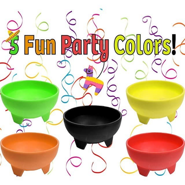 New cross-border salad bowl Amazon Mexican salad bowl condiment bowl sauce bowl plastic bowl factory direct sale