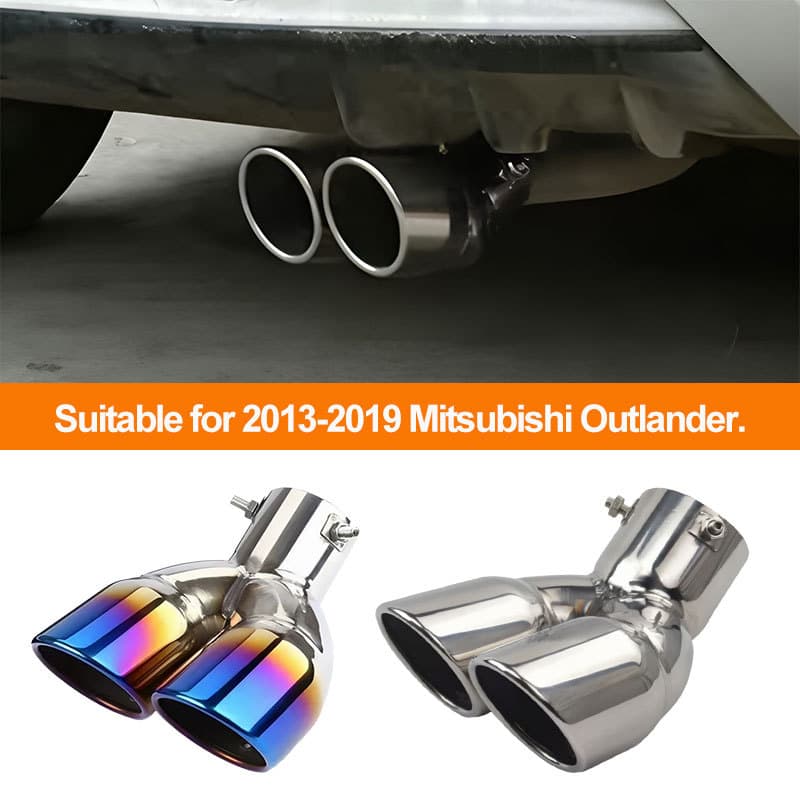 Suitable for IX35 Tuda Mitsubishi Jinchang Mairuibao XL modified double-out tail throat Highlander muffler tail throat