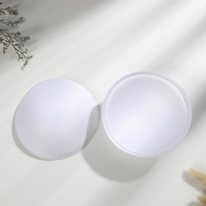 In-stock yoga wear, sleepwear with molded cups, sports bras, round breast cup inserts, swimsuit cups with sponge padding.