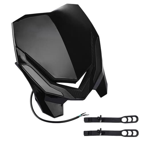 PP Material Daytime Running Light Universal Motorcycle Number Plate for Most Motorcycle Models Modification Accessories