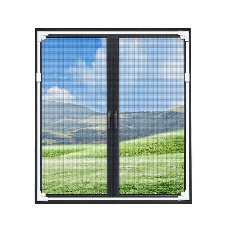 Magnetic Mosquito Screen Curtains Window Door Curtain Velcro No Punching Self-Adhesive Window Screen Anti Mosquito No Light Transmission