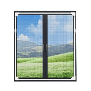 Magnetic Mosquito-Proof Window Screen, Window and Door Curtain, Velcro No-Drill Self-Adhesive Window Screen, Mosquito-Proof Light-Transmitting