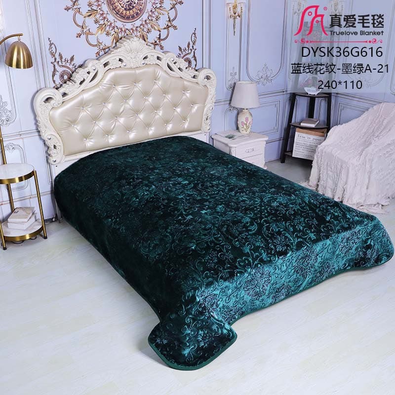 TrueLove Best-Selling Raschel Cloud Flannel Blanket, Stock Available, Customizable, Export Order, Double Layer, Single/Double Size