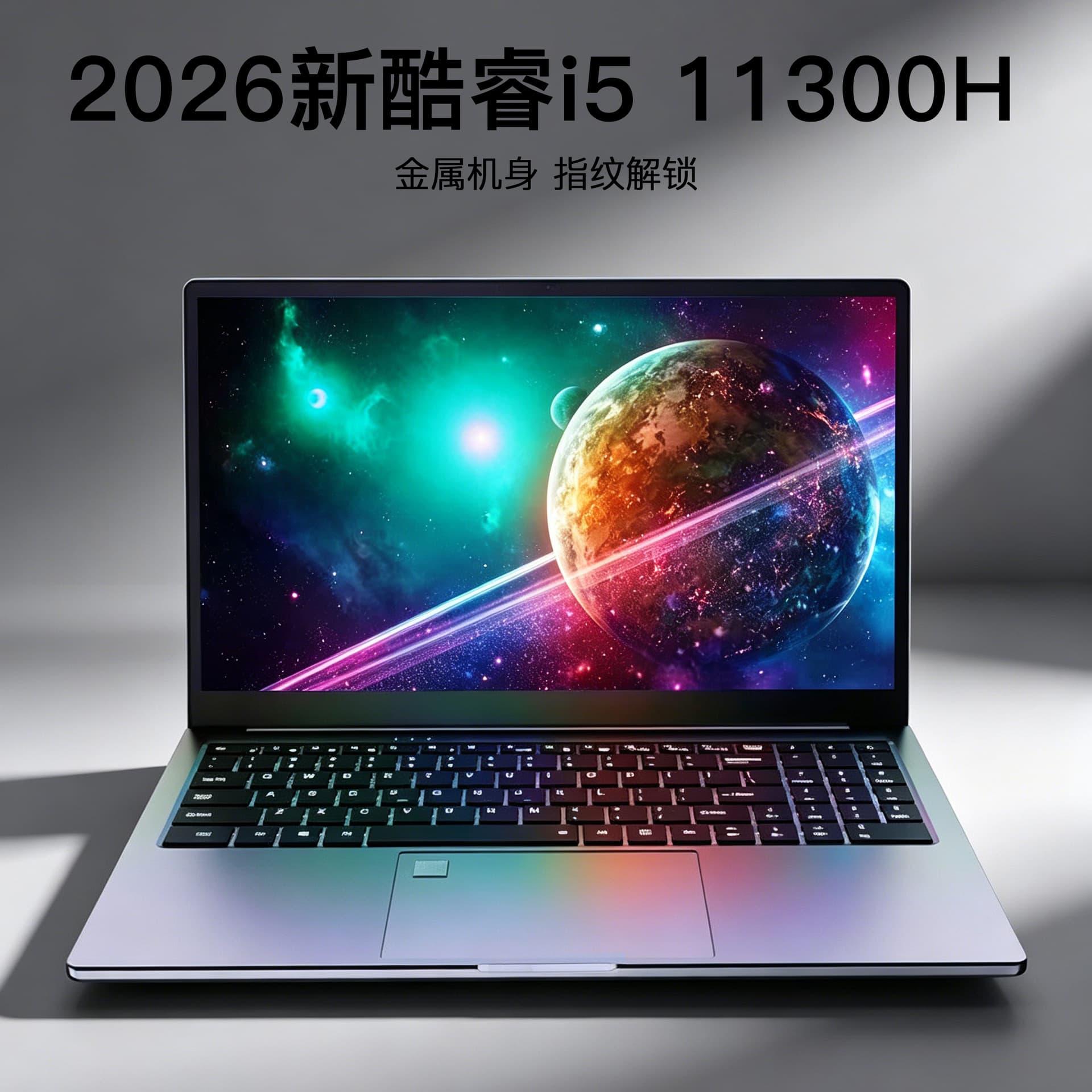 2026 New Core i5 11300H Laptop Gaming Notebook Business Office Design Live Streaming