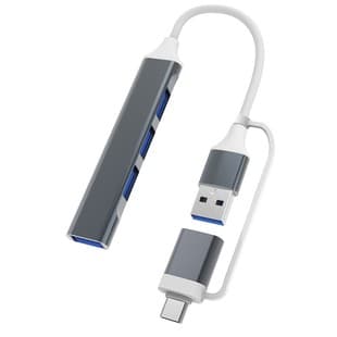 2-in-1 TYPE C Expander HUB Hub Multi-Function Docking Station Computer Splitter USB3.0 Expansion Dock