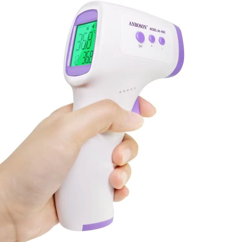 Foreign trade cross-border non-contact temperature gun, household handheld infrared thermometer, factory stock infrared