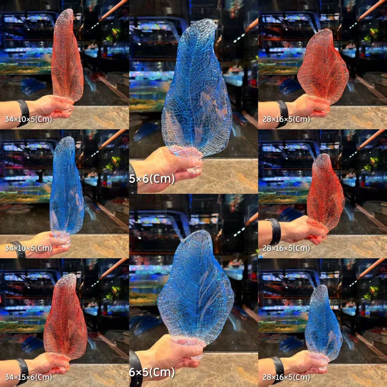 Seafood Decorative Ornaments, Artistic Dish Decor, Sashimi Plating Decoration, Creative Hotel Decor