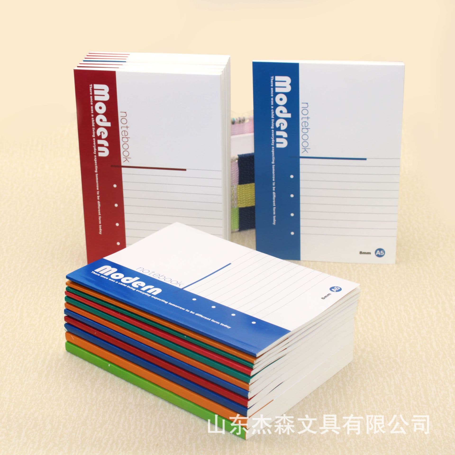 32K Fashion Office Card Copybook A5 Softcover Office Notepad Wireless Glue-bound Softcover Multi-page