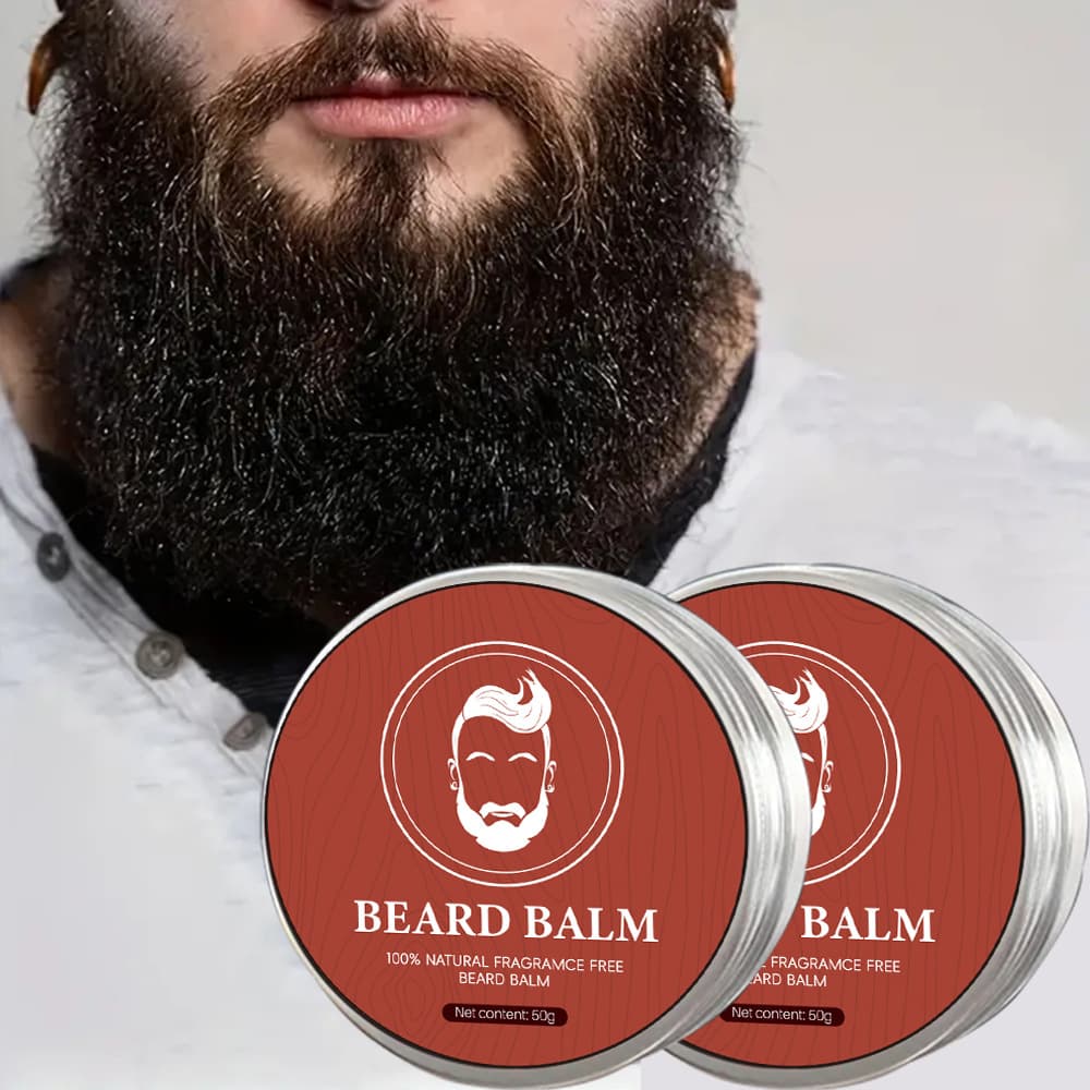 Cross-border Trade Beard Balm, Men's No-Rinse Beard Oil, Conditioner, Beard Styling Wax, Beard Cream