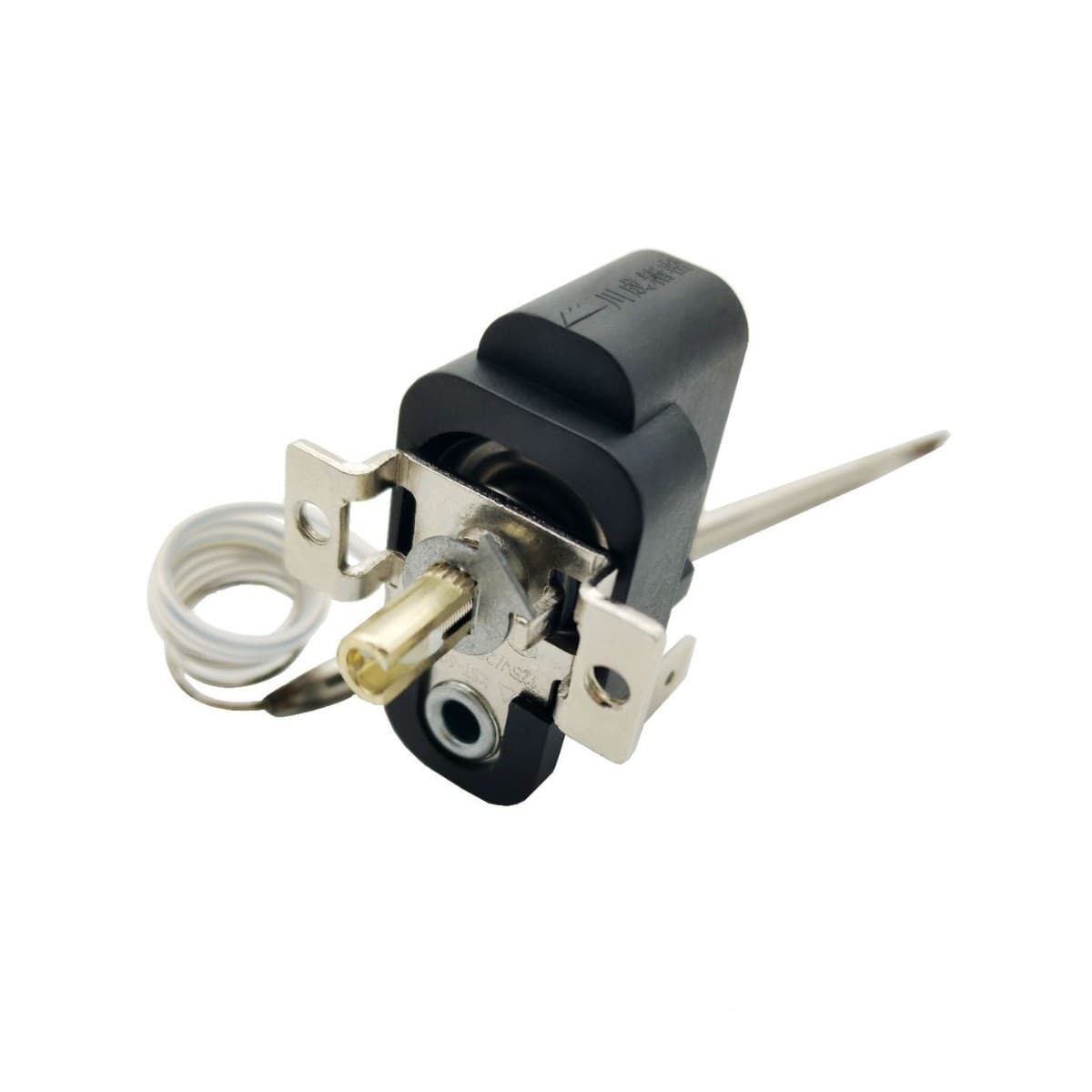 KST-601 Liquid Expansion Temperature Controller, Rotary Thermostat, Mechanical Temperature Control with Capillary Tube, Manual Reset Thermostat