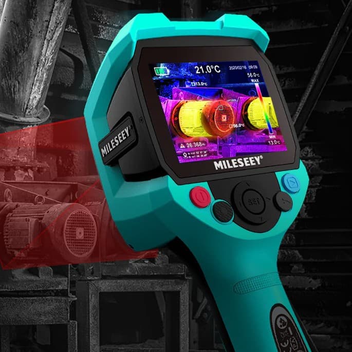 MiLESEEY Thermal Imager High Definition Infrared Industrial Circuit Board Underfloor Heating TR256A/B/E