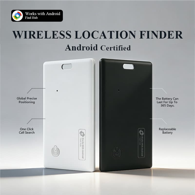 Cross-border dedicated Google Android card-style tracker Find hub for wallet, keys, bags, and items