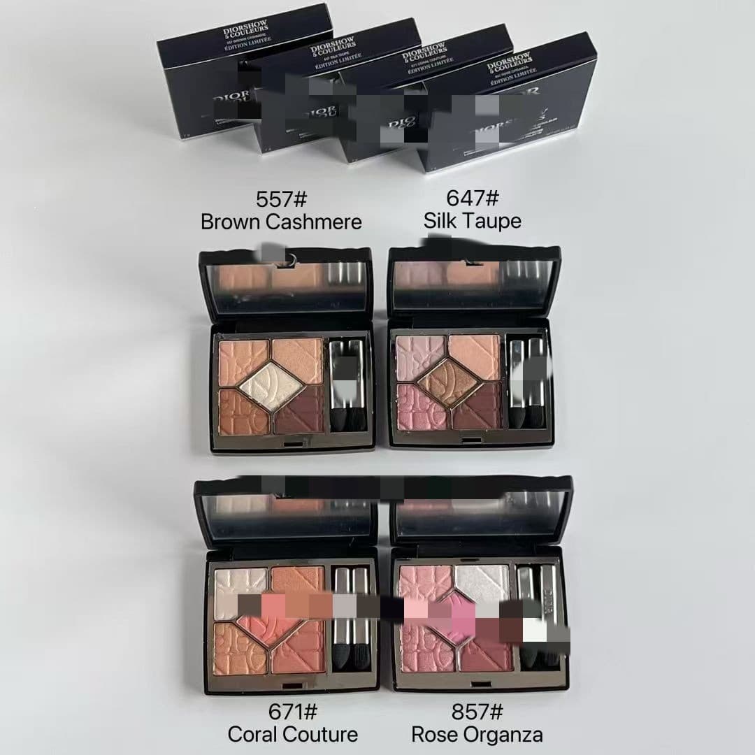 D-brand Black Diamond Pattern 5-Color Eyeshadow Palette 7g 25 Designer Makeup Limited Edition 5 Colors