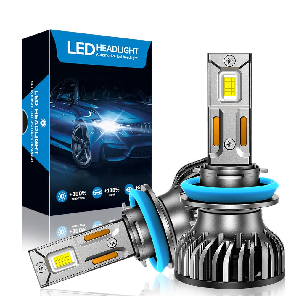Cante New S9 Focused LED Headlight H1 H3 H4 H7 9005 9012 Super Bright H11 Car LED Headlight