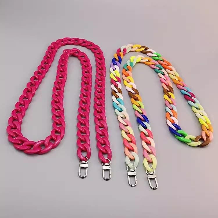 Zhenge Mobile Phone Lanyard Crossbody Chain Long Shoulder Carry Women's Classy Hanging Chain Lightweight and Weightless Mobile Phone Case