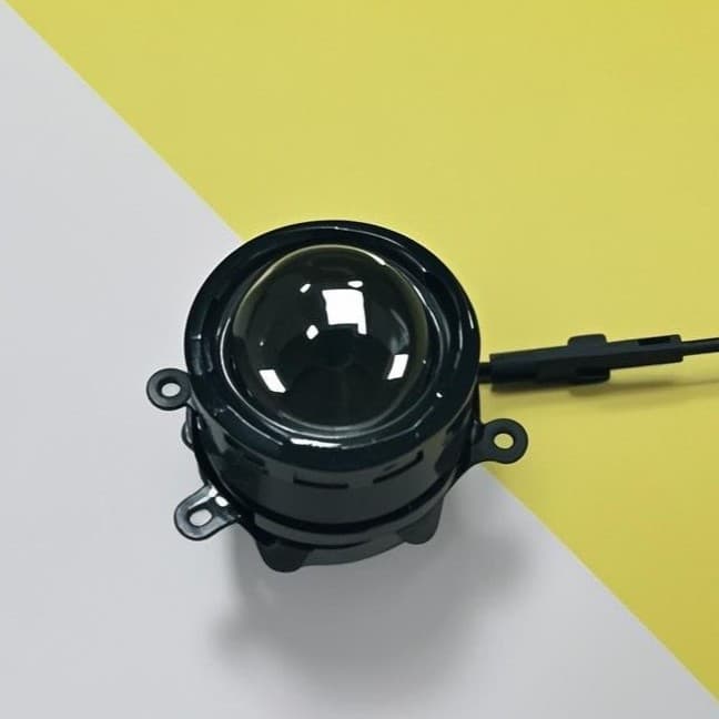 Suitable for Honda Toyota 3-Color Fog Light Lens 3inch Fog Light Dual-Light Lens LED Car Front Fog Light