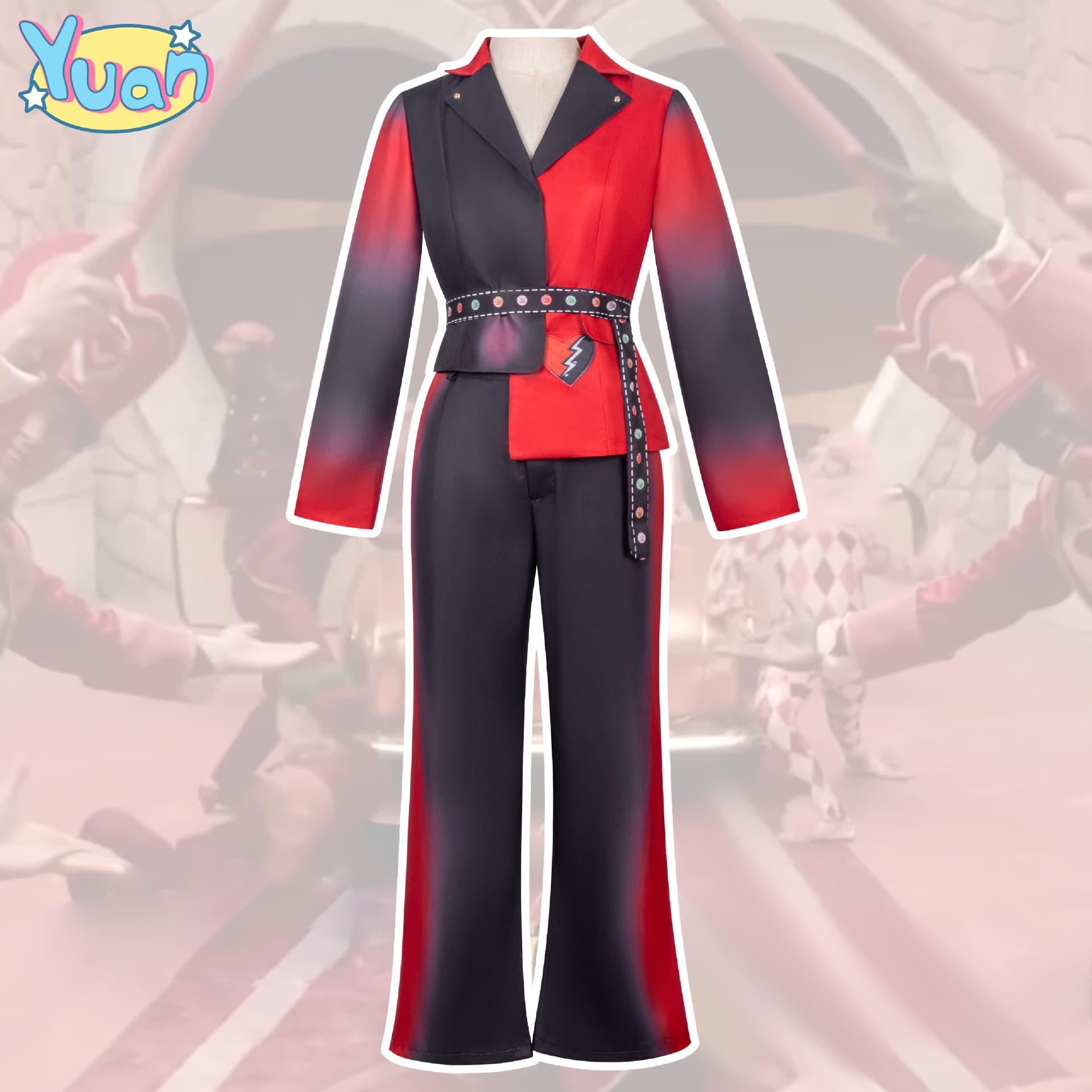 Rise of Little Red Cosplay Costume Little Red 2D Stage Performance Halloween Cosplay Outfit Cross-Border