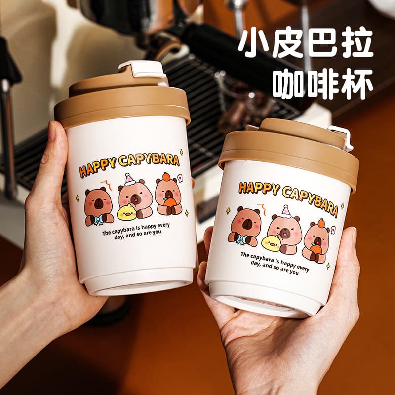 Portable Stainless Steel 304 Coffee Mug Insulated Water Cup Hot and Cold Beverages Drinkware Home Living