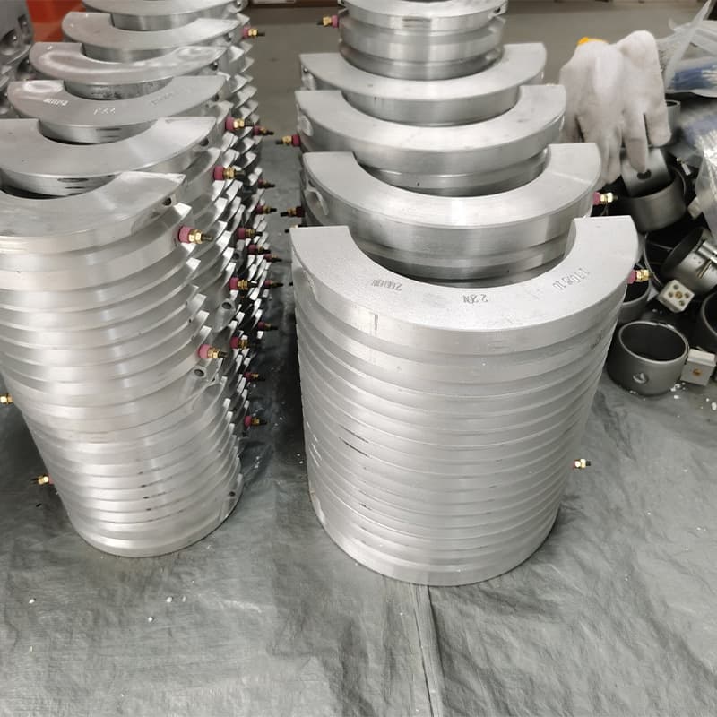 Factory Supply Wholesale Cast Aluminum Heating Ring with Internal Air Duct, Air Duct Heating Coil, Heating Tile Internal Air Duct Cast Aluminum Heating Ring