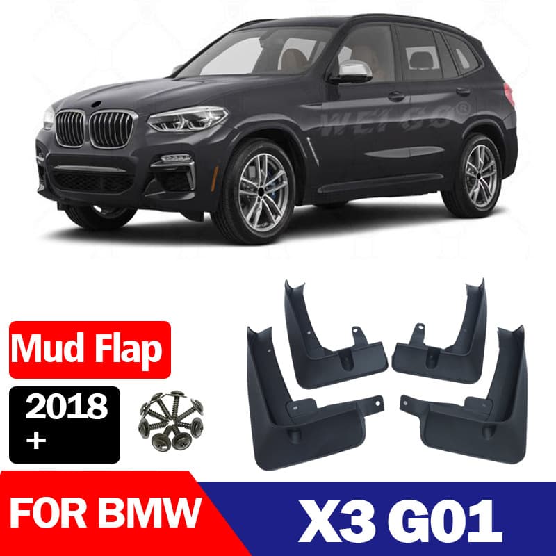 Fits BMW X3 G01 Mud Flaps Tire Splash Guards Mudguard Accessories 2018+