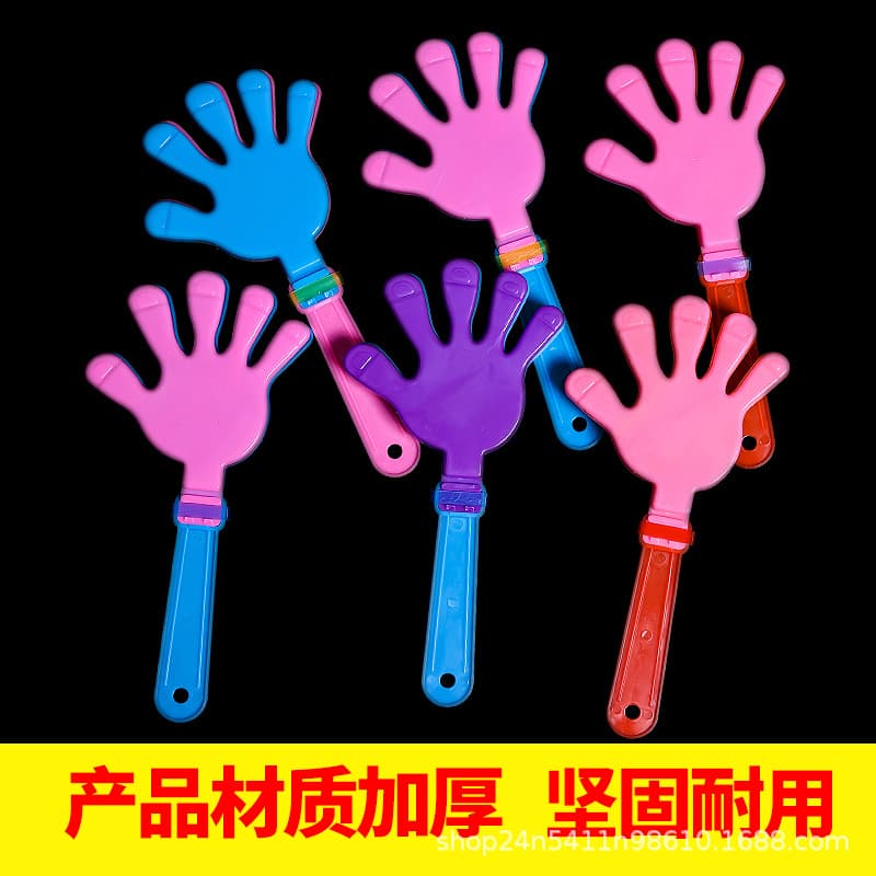 Light-up Hand Clapper Flash Applause Maker Annual Party Evening Event Atmosphere Prop Glow Stick Mini Hand Clap