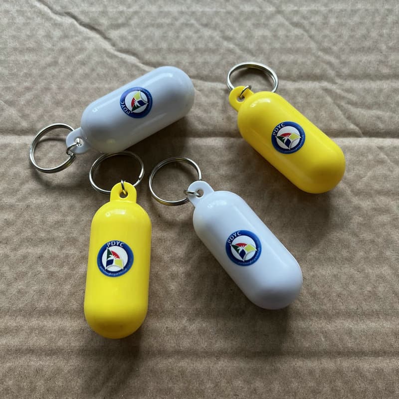 Printable Logo Plastic Floating Keychain Marine Floating Key Fob Boat Floating Device