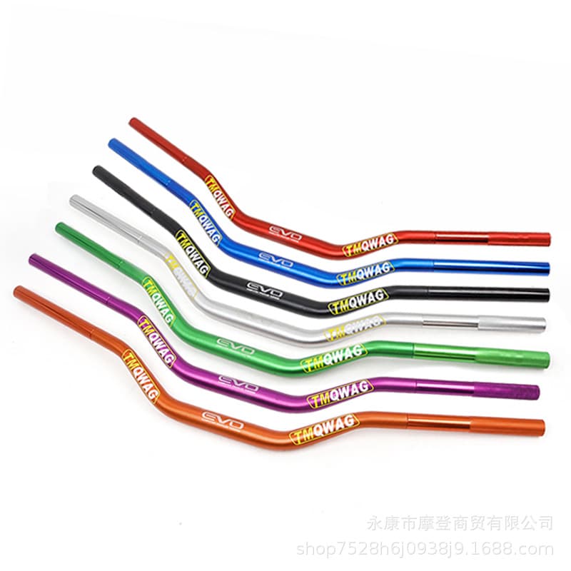Off-Road Motorcycle Handlebar Motorcycle TMQWAG Tapered Handlebar 28mm Handlebar Aluminum Alloy Handlebar