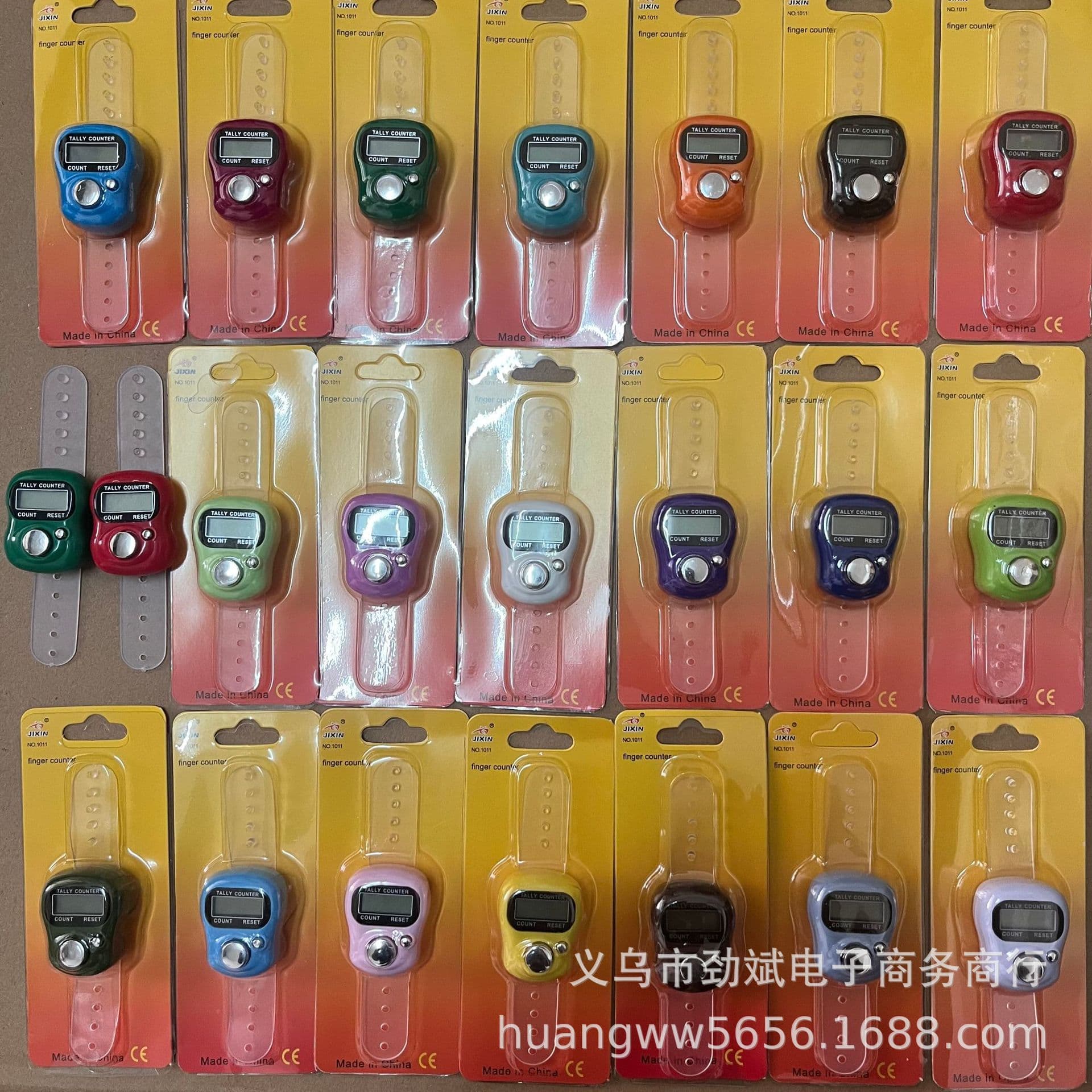 Mini Electronic Finger Ring Counter Thumb Press Type Direct Delivery Digital Counting Device Handheld Instrument