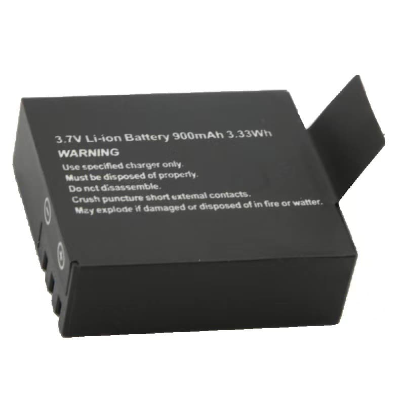Replacement Battery for SJCAM Action DV Digital Camera SJ4000-5000 4K, 900mAh 3.7V Li-ion Battery