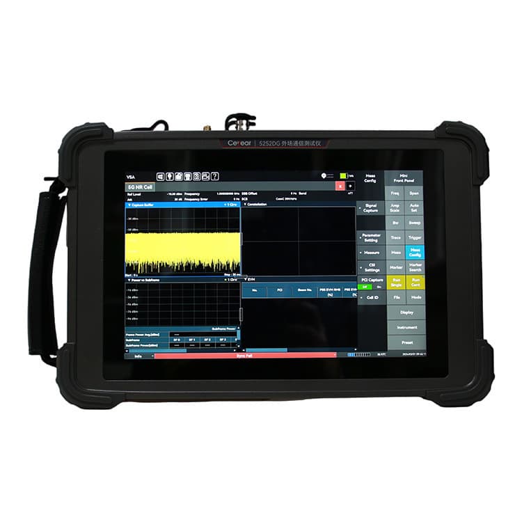 CEYEAR 5252DG Handheld 40GHz Spectrum Analyzer Field Communication