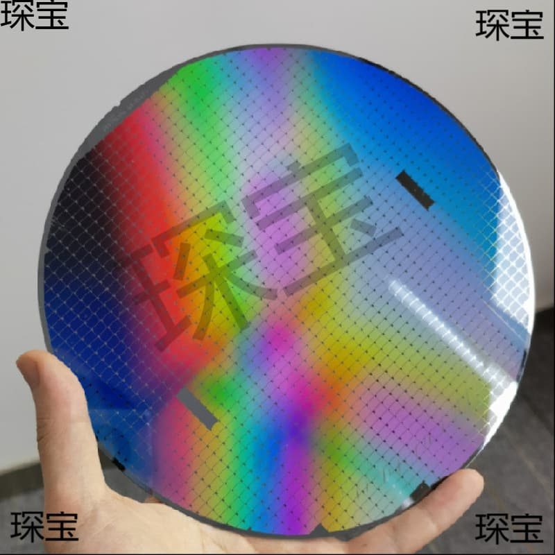 Chip Model Wafer Silicon Wafer Integrated Circuit CPU IC Semiconductor CMOS Photolithography Wafer