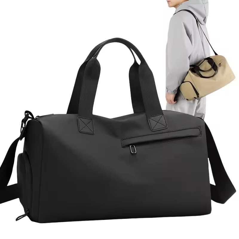 Cross-Border Unisex Sports Gym Bag Large Capacity Wet-Dry Separation Swimming Bag Short Trip Business Handheld Travel Tote